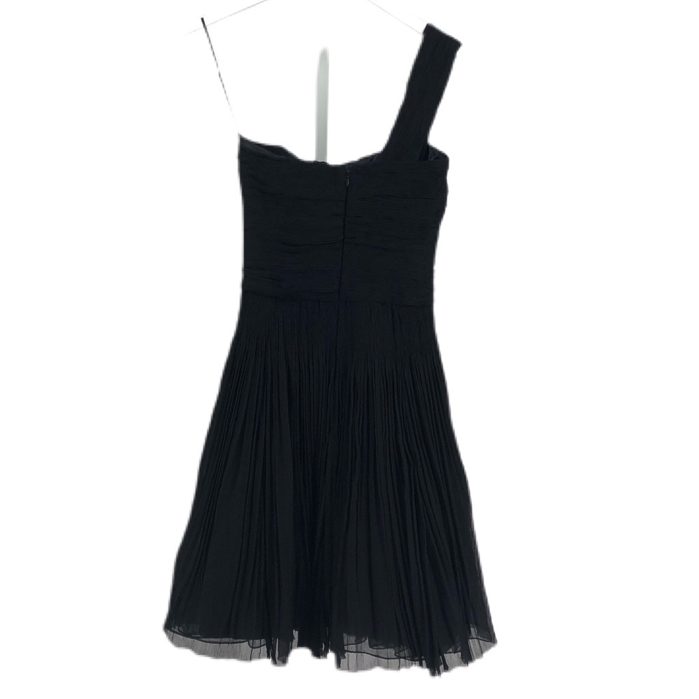 Elie Tahari 100% Silk Black Cocktail Dress, Size 2 - Picture 4 of 7